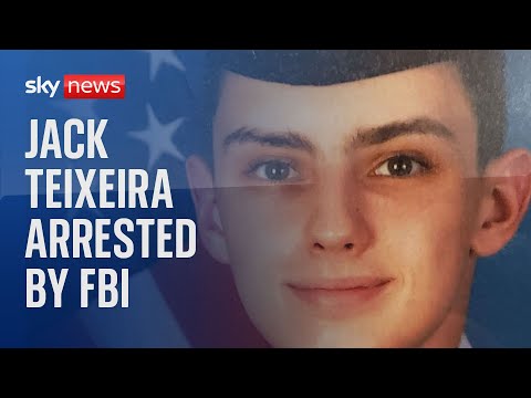 Jack Teixeira arrested over leaked US military documents